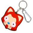 Rubber keyring